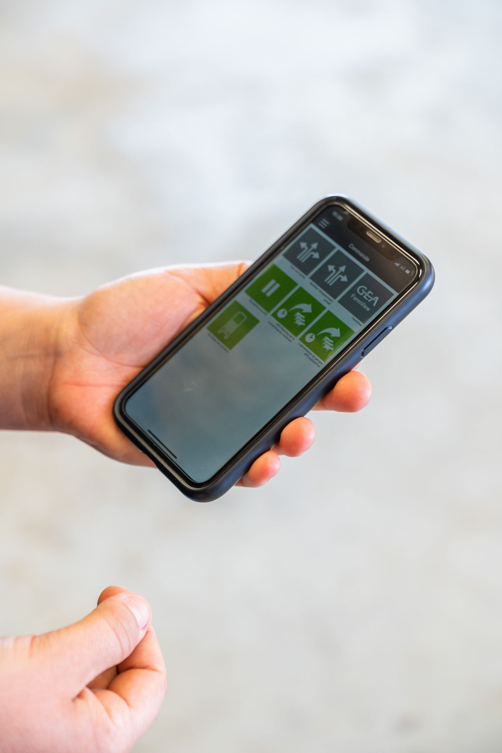 GEA DairyNet — gestion de troupeau sur smartphone